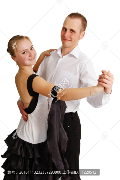 年輕夫婦跳舞