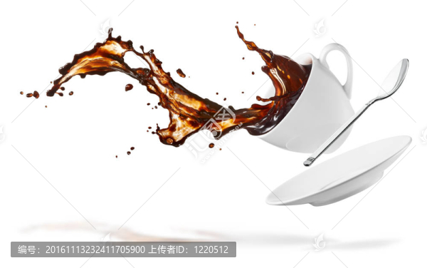 咖啡濺