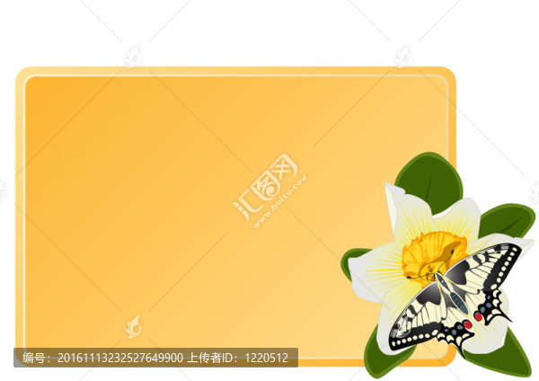 花上的蝴蝶