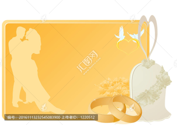 婚禮鐘聲和戒指
