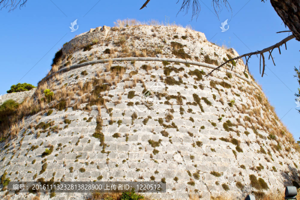 圣George,castle在Kefalonia島