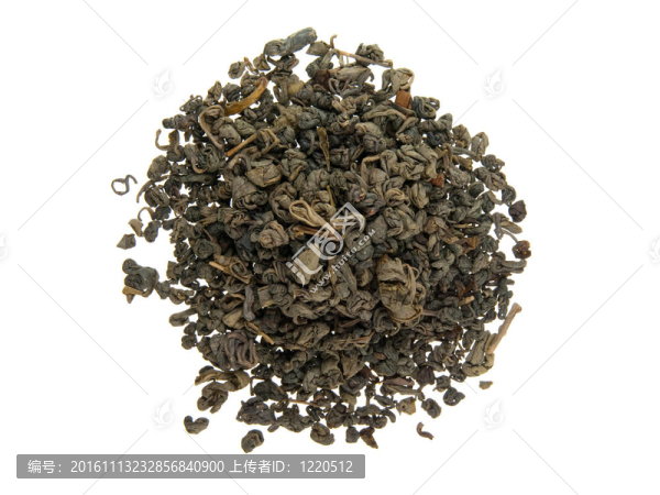 一堆芳香綠茶