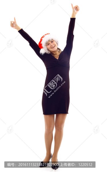 美麗快樂的年輕女人