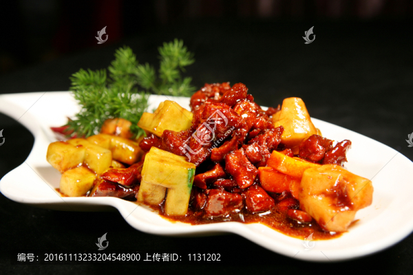 青瓜山藥燒牛肉