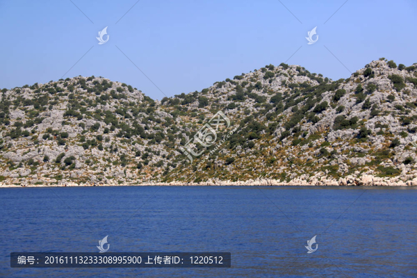 海和巖石區(qū)土耳其