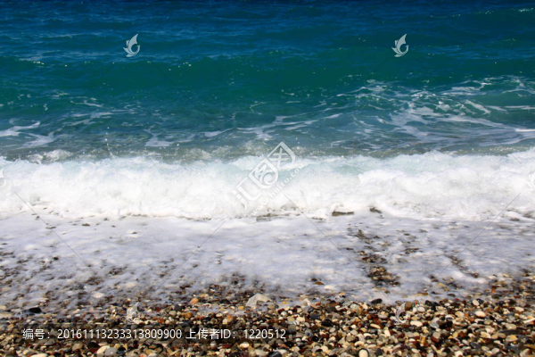 薩摩斯島希臘海灘；