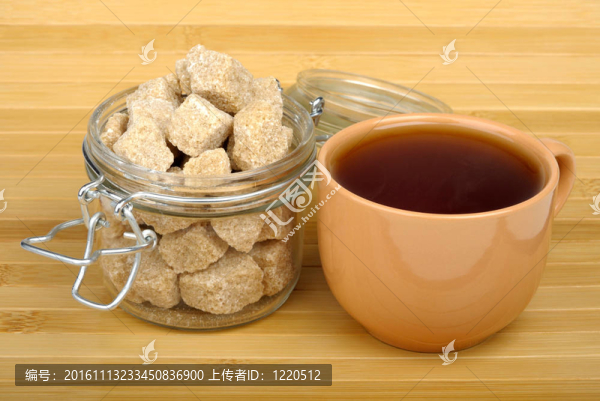 茶和甘蔗糖