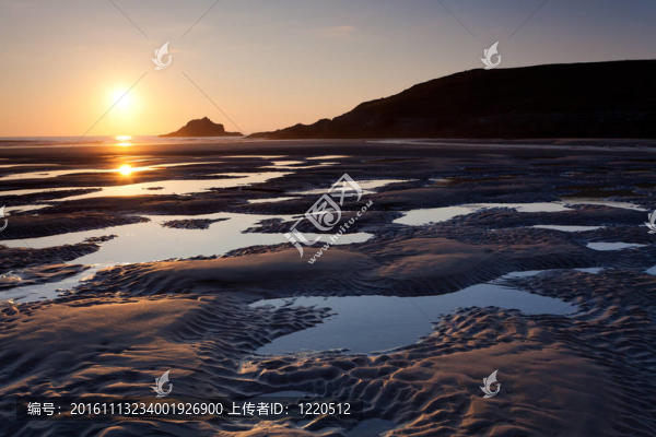 Crantock海灘