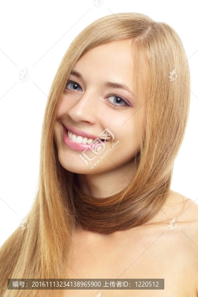 長頭發(fā)的漂亮女孩