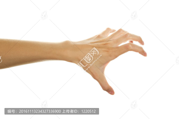 手和手指rasspavleny彎曲