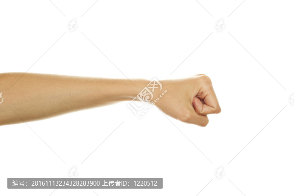 手勢(shì)顯示了他的手