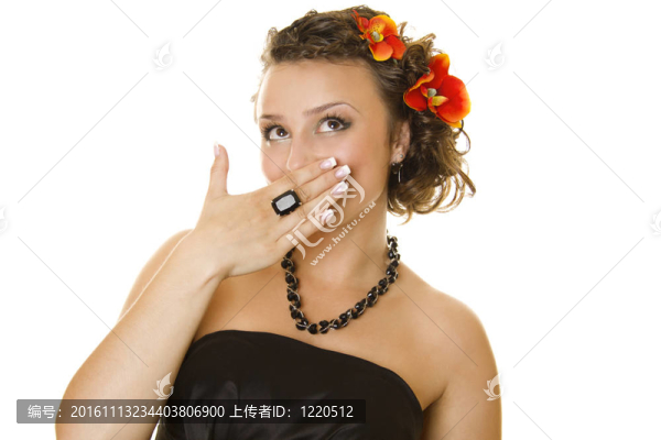 年輕漂亮的女人