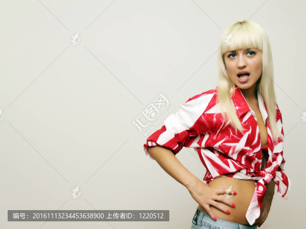 性感的金發(fā)美女