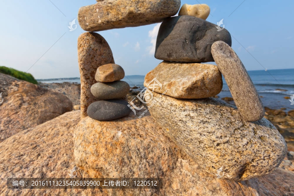 羅得島海岸的日落景色。