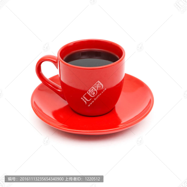 一杯黑咖啡白