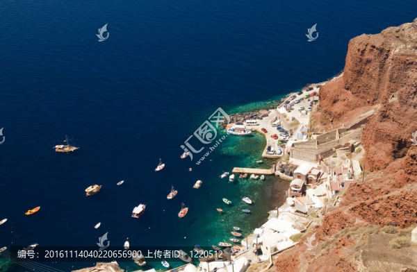 美麗的海島景觀