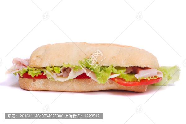 新鮮美味的三明治