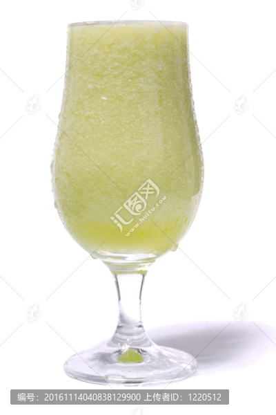 對哈蜜瓜汁玻璃