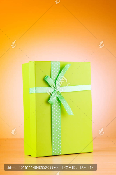 禮品盒的慶祝概念