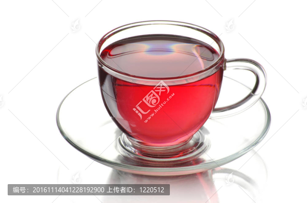在一杯茶