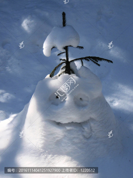 有趣的雪人