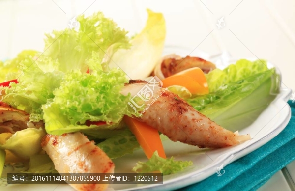 雞肉蔬菜沙拉