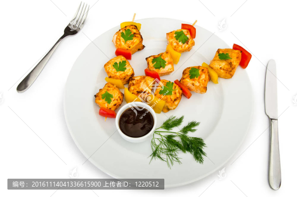 雞烤肉串