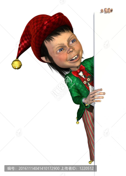 Santa,s,Elf邊上的一個邊境