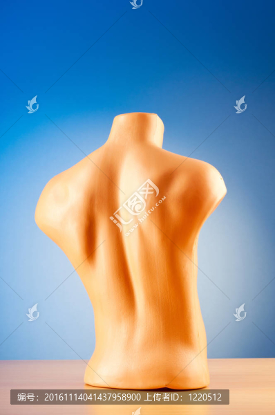 服裝模特的梯度