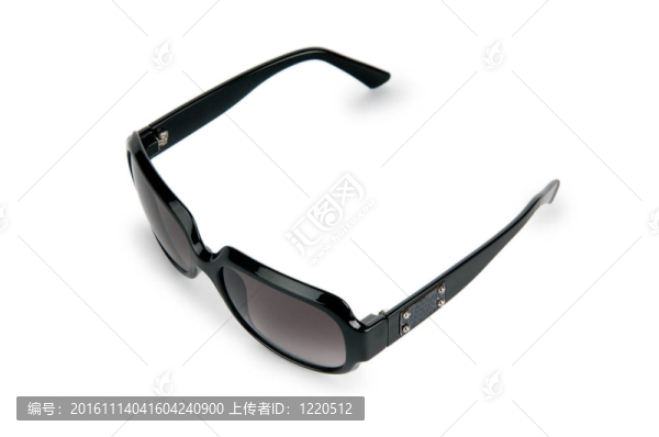 白色的優(yōu)雅的太陽眼鏡