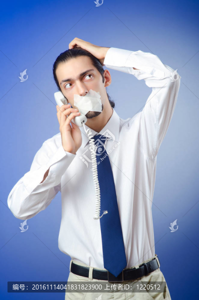 商人與他的嘴唇密封