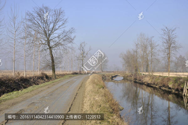 倫巴第；泥濘的鄉(xiāng)村道路