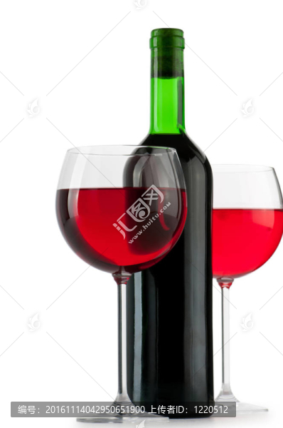 具有梯度背景的葡萄酒概念