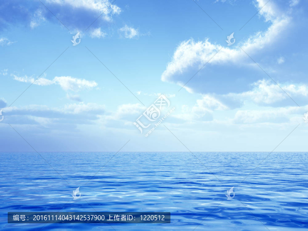 美麗的海景