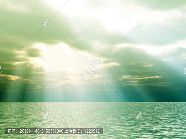 美麗的海景