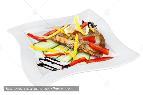 白色的烤魚
