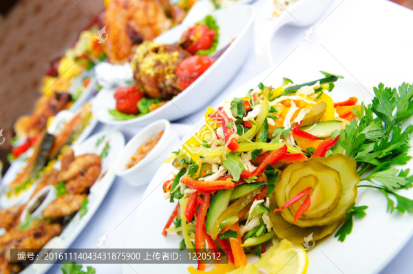 桌上美味的飯菜