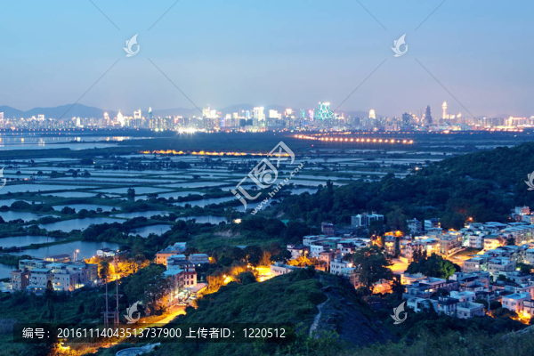 小村莊的夜晚