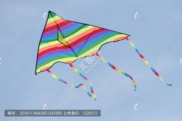 五彩斑斕的風箏