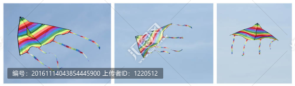 五彩斑斕的風(fēng)箏