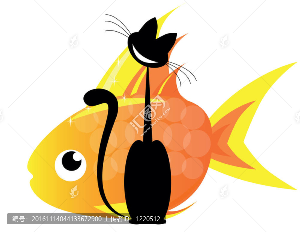 貓和金魚