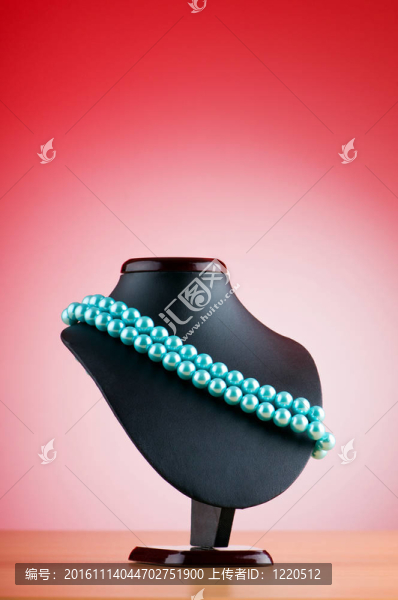 站在時尚概念的項鏈