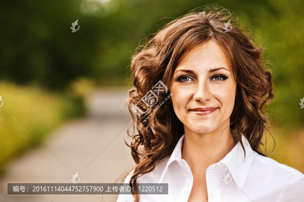 美麗的女人肖像