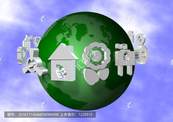 環(huán)保的地球
