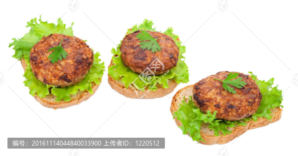 美味的漢堡