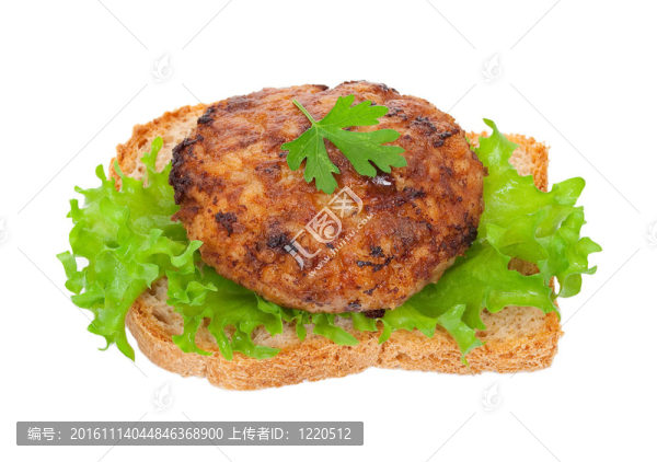 美味的漢堡