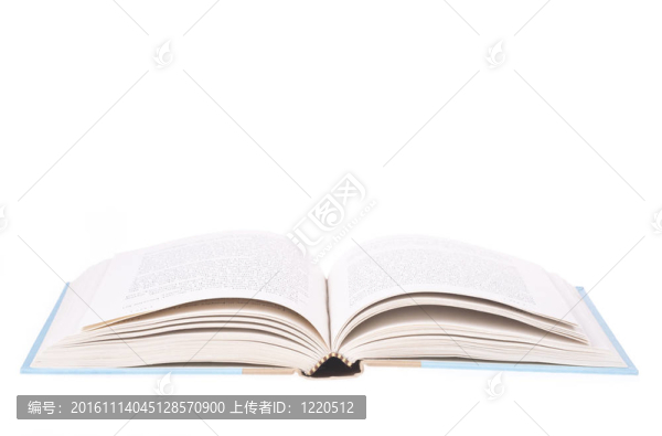 一本打開的書