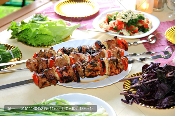 圖片與油炸肉