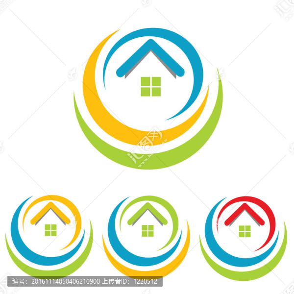 商業(yè)住宅圖標(biāo)設(shè)計(jì)