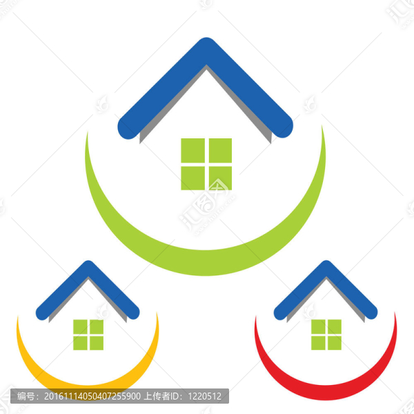 商業(yè)住宅圖標(biāo)設(shè)計(jì)